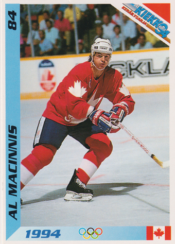 MacInnis Al 1994 Finnish Jää Kiekko #84