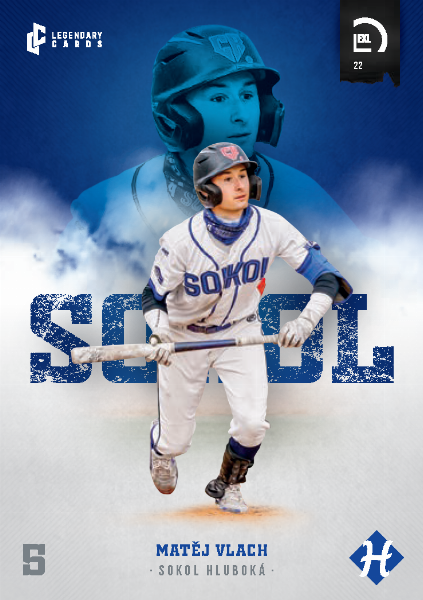 Vlach Matěj 2022 LC Czech Baseball Extraleague #84