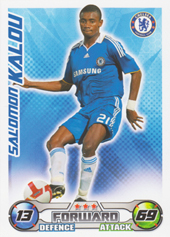 Kalou Salomon 08-09 Topps Match Attax PL #86