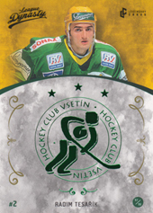 Tesařík Radim 2021 Legendary Cards League Dynasty #86