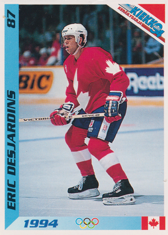 Desjardins Éric 1994 Finnish Jää Kiekko #87