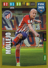 Mollejo Víctor 19-20 Panini Adrenalyn XL FIFA 365 Wonder Kid #87