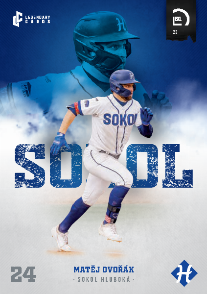 Dvořák Matěj 2022 LC Czech Baseball Extraleague #88