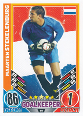 Stekelenburg Maarten 2012 Topps Match Attax England #88