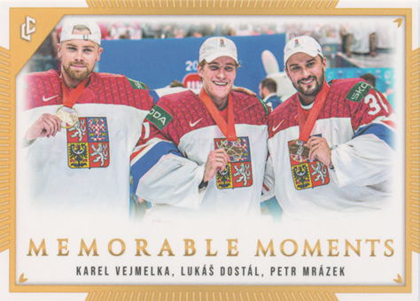 Vejmelka Dostál Mrázek 2024 LC Memorable Moments #MO-88