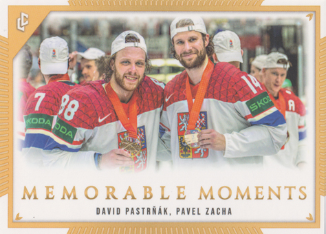 Pastrňák Zacha 2024 LC Memorable Moments #MO-89