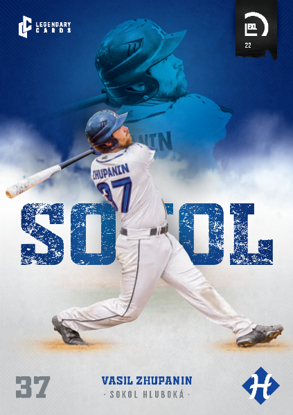 Zhupanin Vasil 2022 LC Czech Baseball Extraleague #89