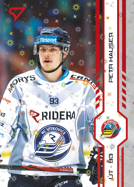 Hauser Petr 2025 Tipsport ELH Play Off Red #425
