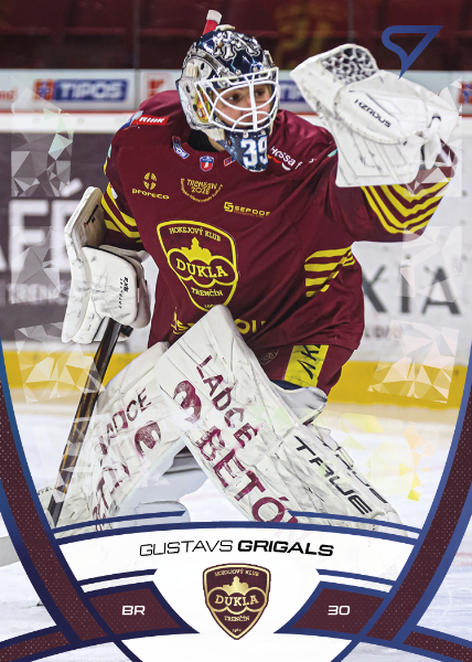 Grigals Gustavs 24-25 Tipos Extraliga Blue #284