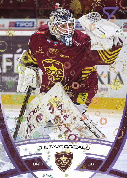 Grigals Gustavs 24-25 Tipos Extraliga Purple #284