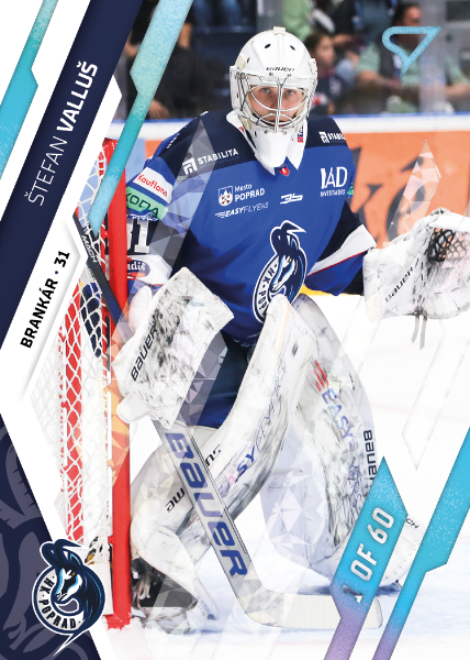 Valluš Štefan 23-24 Tipos Extraliga Ice Blue #285