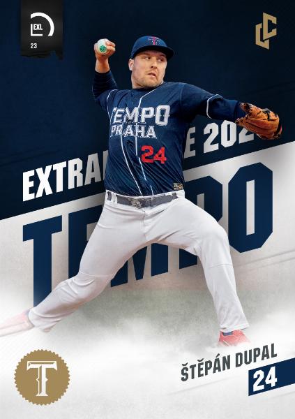 Dupal Štěpán 2023 LC Czech Baseball Extraleague #90