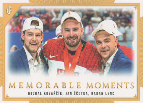 Kovařčík Ščotka Lenc 2024 LC Memorable Moments #MO-90