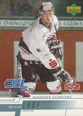 Lööf Mattias 00-01 Upper Deck DEL #90