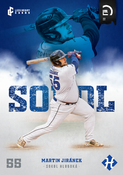 Jiránek Martin 2022 LC Czech Baseball Extraleague #91