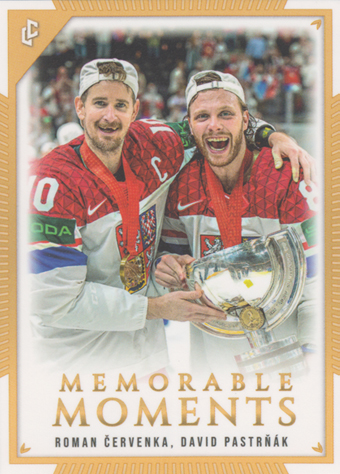 Červenka Pastrňák 2024 LC Memorable Moments #MO-92
