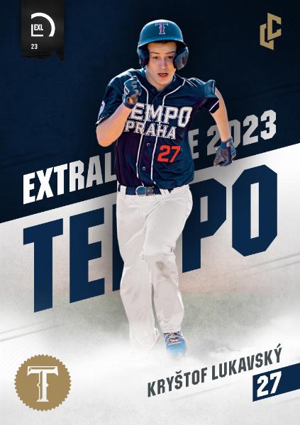 Lukavský Kryštof 2023 LC Czech Baseball Extraleague #92