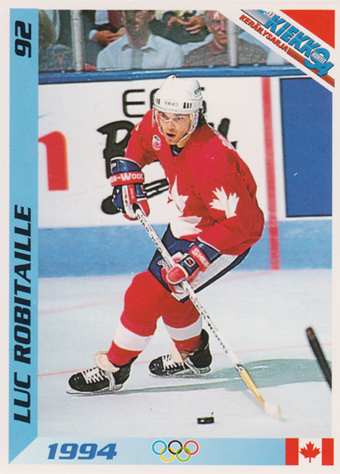 Robitaille Luc 1994 Finnish Jää Kiekko #92