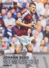 Gudmundsson Jóhann Berg 16-17 Topps Stadium Club PL #93