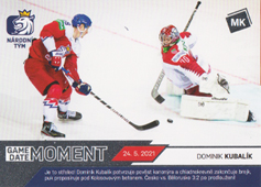 Kubalík Dominik 2021 MK Reprezentace #93