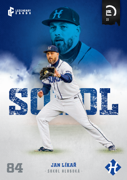 Líkař Jan 2022 LC Czech Baseball Extraleague #93