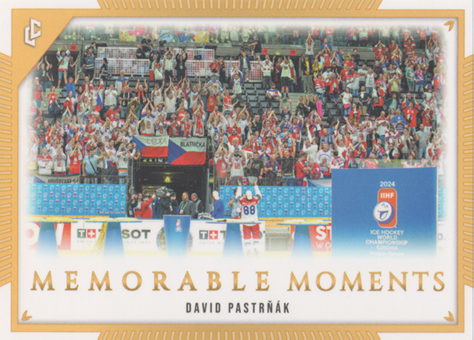 Pastrňák David 2024 LC Memorable Moments #MO-94