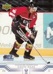 Haas David 01-02 Upper Deck DEL #95