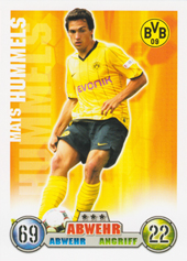 Hummels Mats 08-09 Topps Match Attax BL #95
