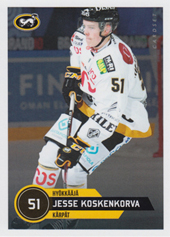 Koskenkorva Jesse 20-21 Cardset #95