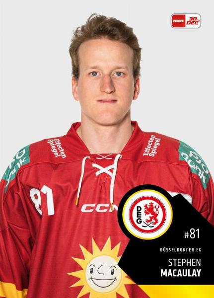 MacAulay Stephen 23-24 Playercards DEL #95