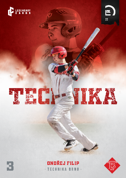 Filip Ondřej 2022 LC Czech Baseball Extraleague #96