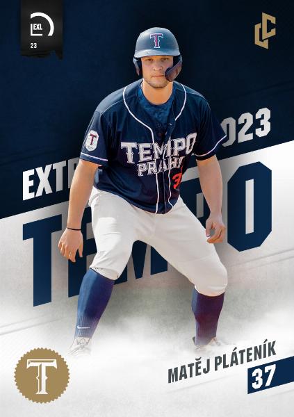 Pláteník Matěj 2023 LC Czech Baseball Extraleague #96