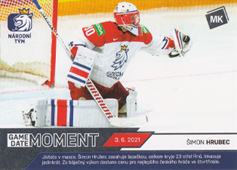 Hrubec Šimon 2021 MK Reprezentace #97