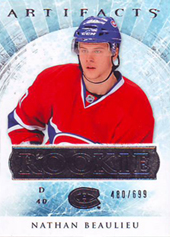 Bealieu Nathan 12-13 Artifacts Rookies #RED232
