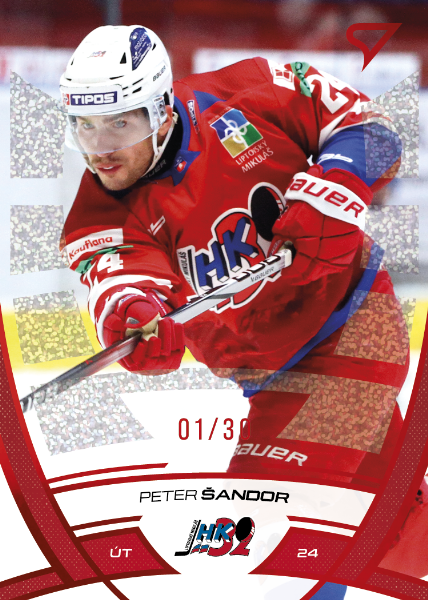 Šandor Peter 24-25 Tipos Extraliga Red #300