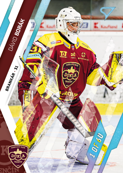 Borák Dávid 23-24 Tipos Extraliga Ice Blue #297