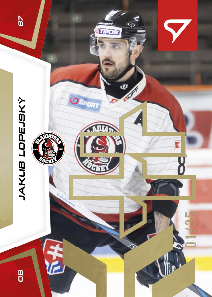 Lopejský Jakub 24-25 Slovenská hokejová liga Gold #109