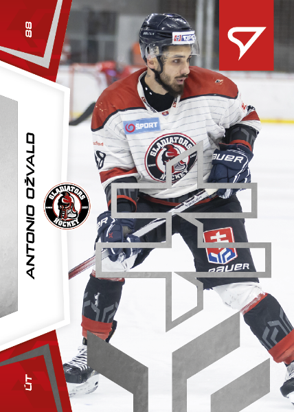 Ožvald Antonio 24-25 Slovenská hokejová liga Silver #114