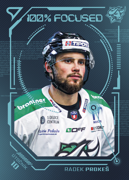 Prokeš Radek 23-24 Tipos Extraliga 100% Focused #FS-11
