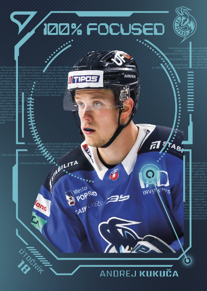 Kukuča Andrej 23-24 Tipos Extraliga 100% Focused #FS-14