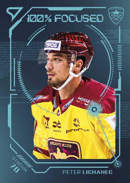 Lichanec Peter 23-24 Tipos Extraliga 100% Focused #FS-16