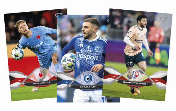 Kompletní set 25-26 SportZoo Chance Liga řadové karty #193-354