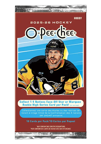 2025-26 Upper Deck O-Pee-Chee Hobby balíček