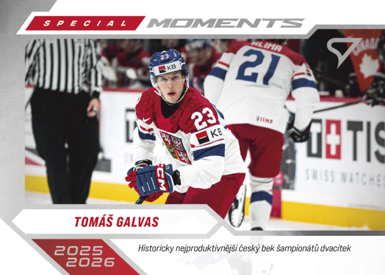 Galvas Tomáš 2026 Hokejové Česko Special Moments #SM-21