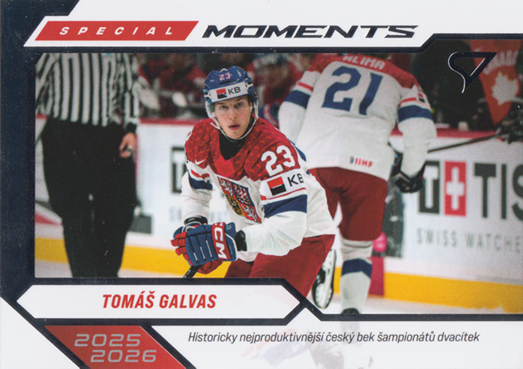 Galvas Tomáš 2026 Hokejové Česko Special Moments #SM-21