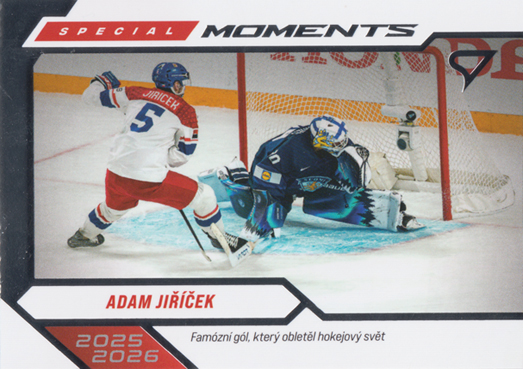 Jiříček Adam 2026 Hokejové Česko Special Moments #SM-23