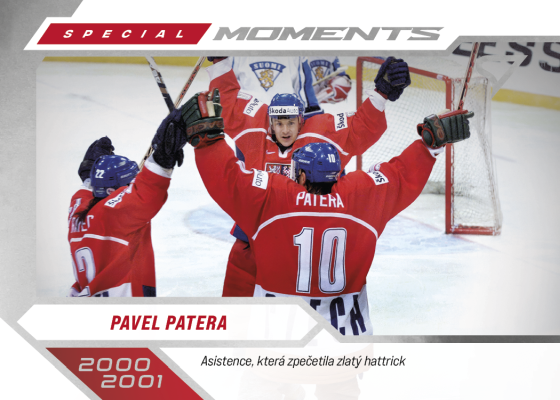 Patera Pavel 2026 Hokejové Česko Special Moments #SM-25