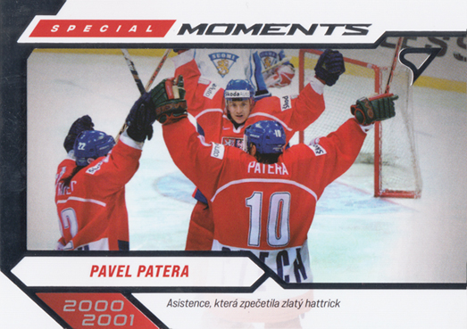 Patera Pavel 2026 Hokejové Česko Special Moments #SM-25
