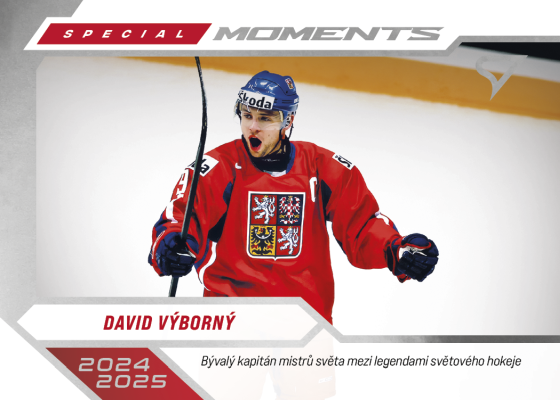 Výborný David 2026 Hokejové Česko Special Moments #SM-26