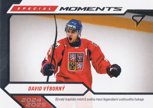 Výborný David 2026 Hokejové Česko Special Moments #SM-26